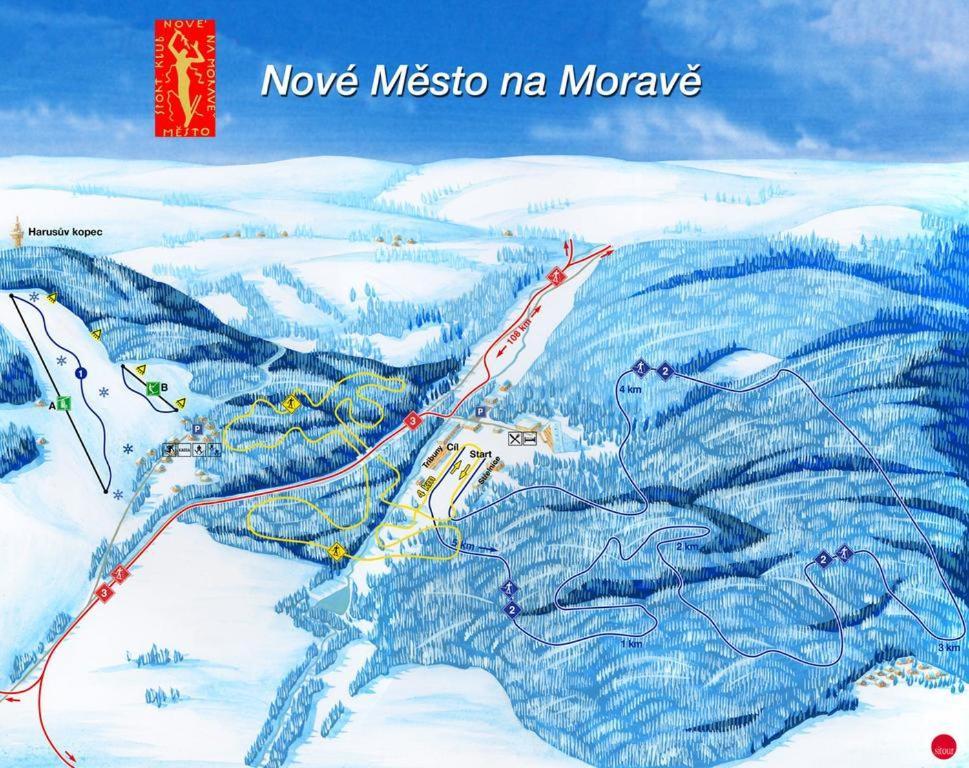Luxusni Apartman Nmnm Family Nove Mesto na Morave Exterior foto